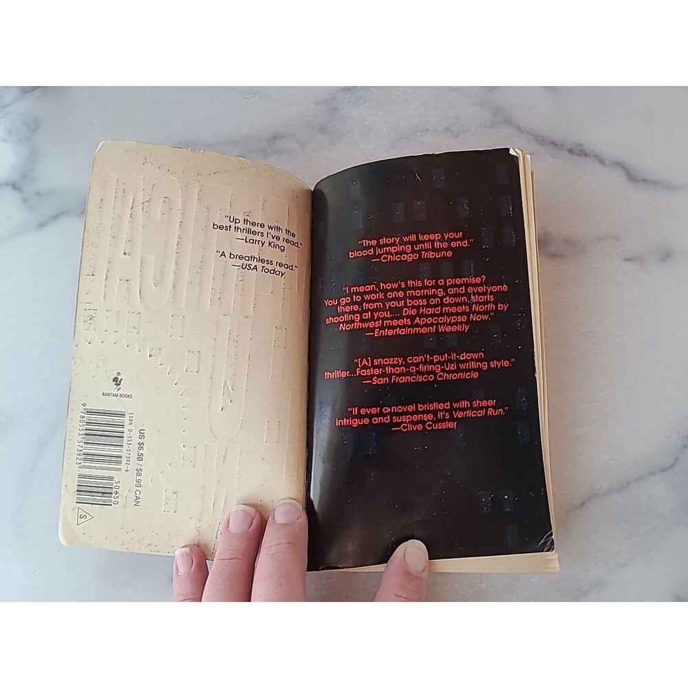 Vertical Run By Joseph R. Garber Paperback - Picture 2 of 10